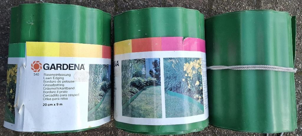 Gardena grasafzettingsrollen, Tuin en Terras, Kunststof, Ophalen of Verzenden, Border, Minder dan 25 cm