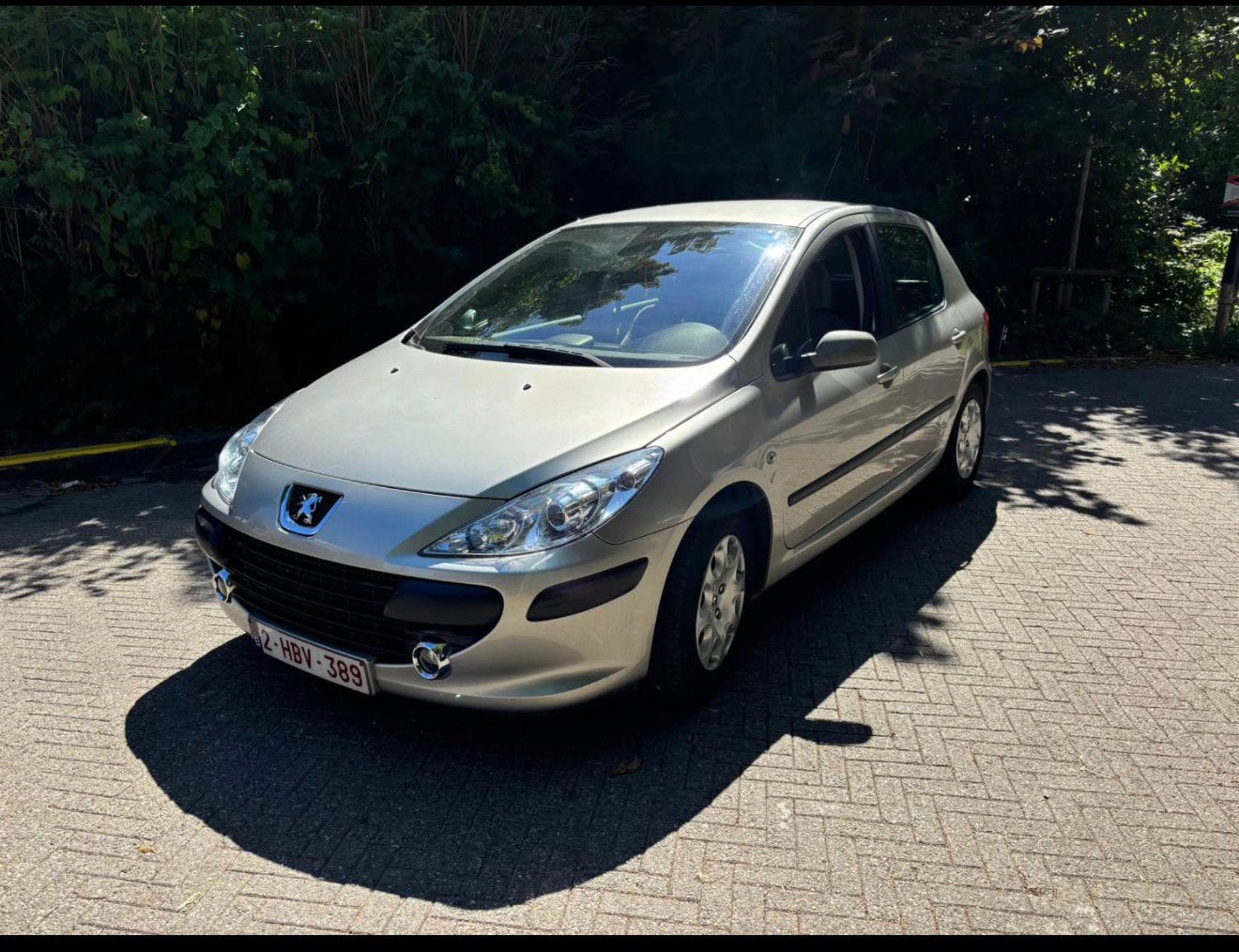 Peugeot 307, Auto's, Voorwielaandrijving, Zwart, Handgeschakeld, 5 deurs