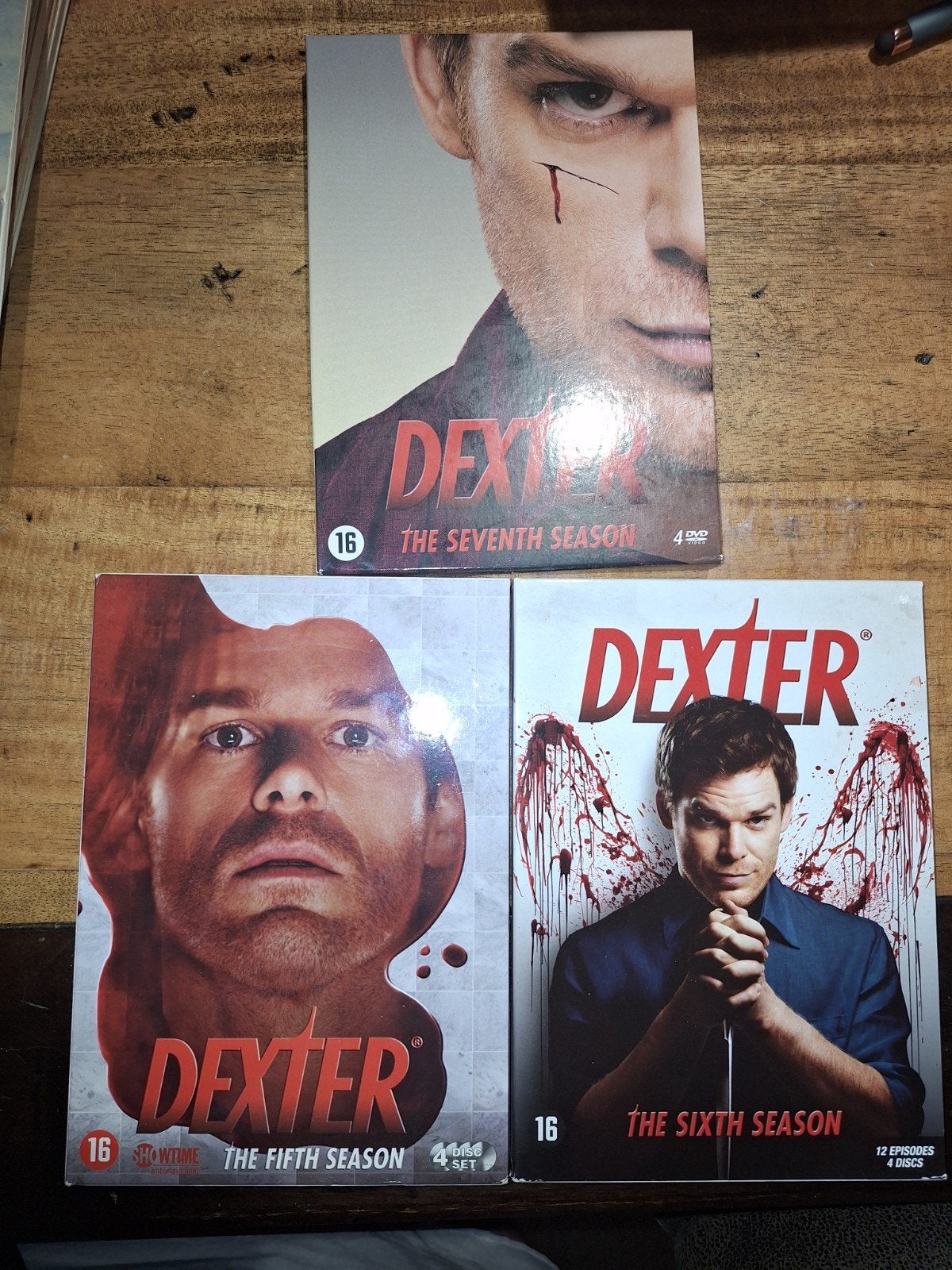 Dexter DVD Boxsets - Seizoen 5, 6 en 7, Enlèvement ou Envoi, Crime, Saison 5