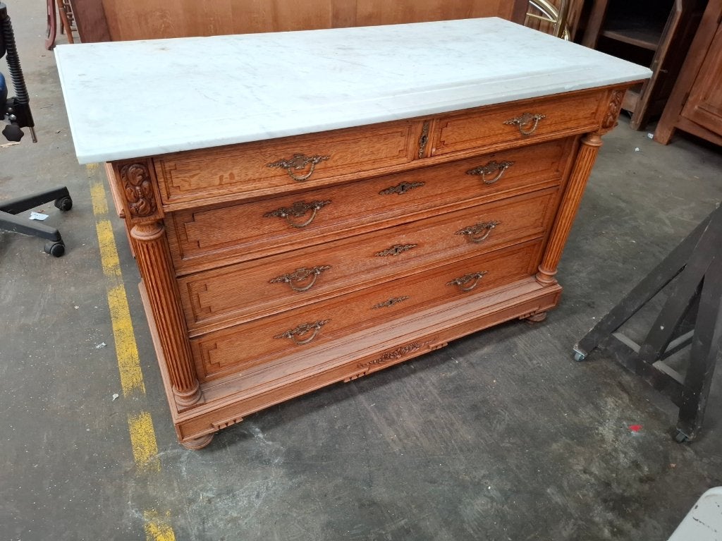 antieke eiken commode, Ophalen