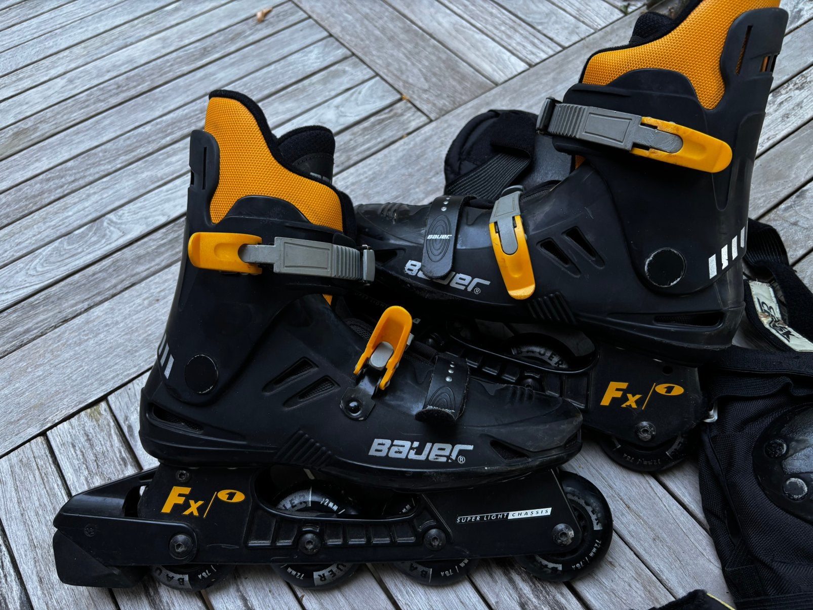 Patins à roulettes en taille 39, Protection, Utilisé, Femmes, Enlèvement ou Envoi