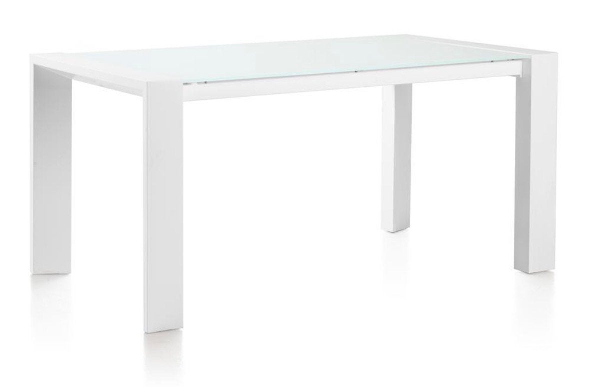 Glazen tafel Xooon, Ophalen, Gebruikt, Vijf personen of meer