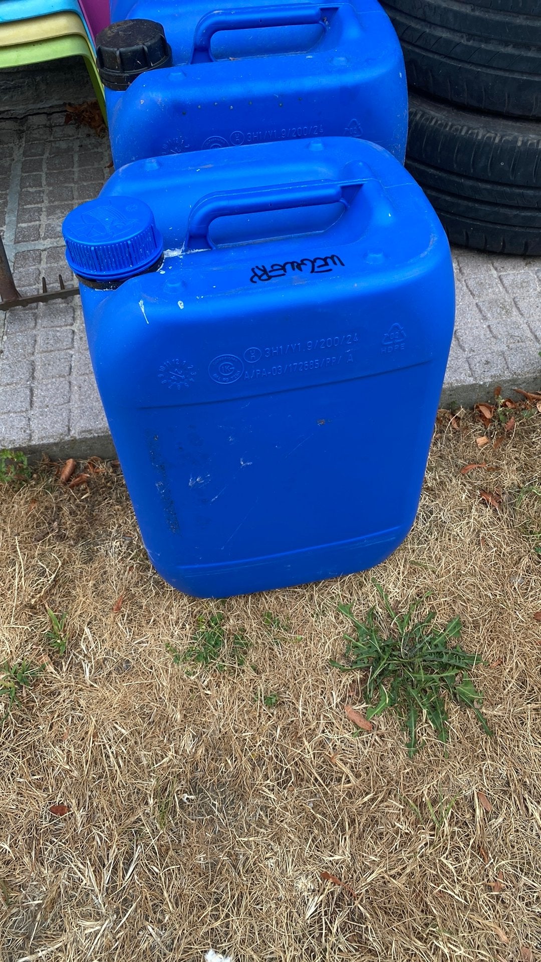Vijf bedons, Tuin en Terras, Ophalen, Zo goed als nieuw