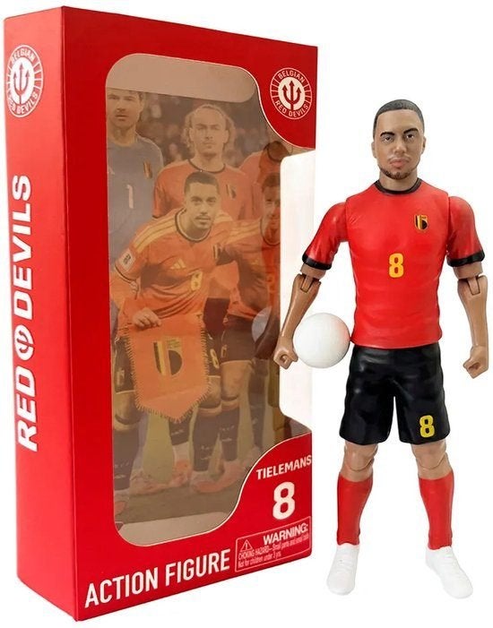 Actiefiguur Youri Tielemans - Rode Duivels, Ophalen of Verzenden, Nieuw