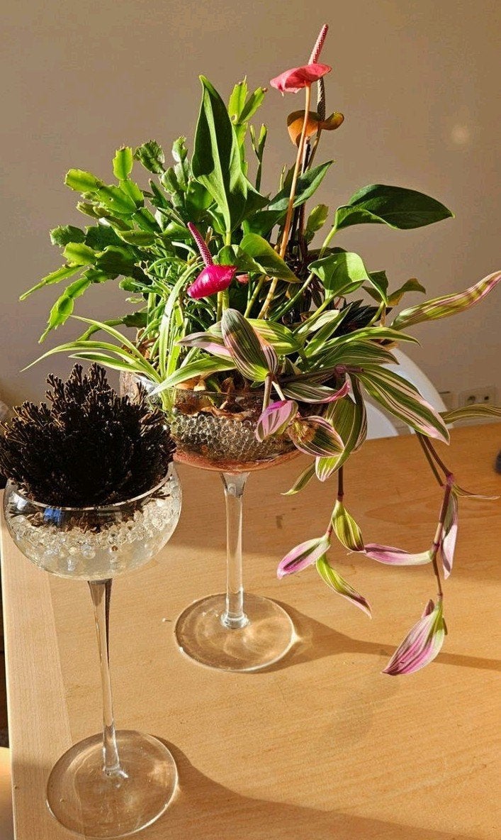 Combinaison de 2 grands vases sur une base élégante, Enlèvement