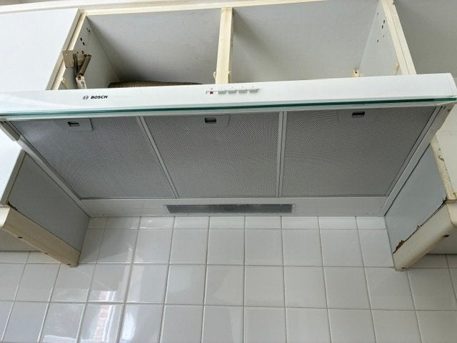 inbouwdampkap, Ophalen, Onderbouw afzuigkap, Zo goed als nieuw, Inbouw