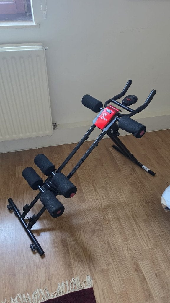 Abs-apparaat, Sport en Fitness, Ophalen, Zo goed als nieuw, Buik, Fitnessbank
