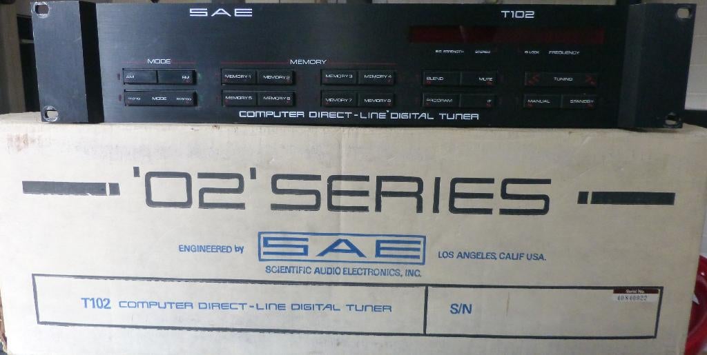 Tuner SAE T102, Ophalen of Verzenden, Refurbished