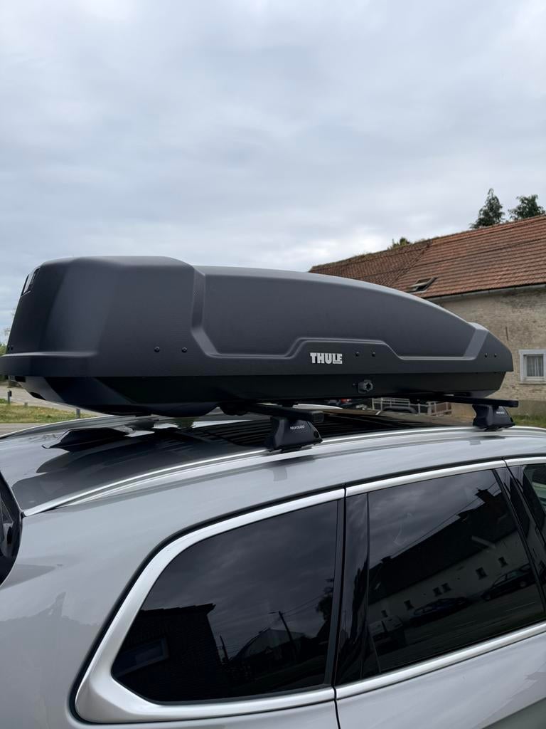 TE HUUR Dakkoffer THULE Trip G2 maat L (450L), Auto diversen, Dakkoffers, Ophalen, Zo goed als nieuw