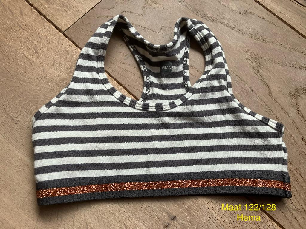 Topje - Hema - Maat 122/128, Kinderen en Baby's, Kinderkleding | Maat 122, Nacht- of Onderkleding, Gebruikt, Meisje, Ophalen of Verzenden