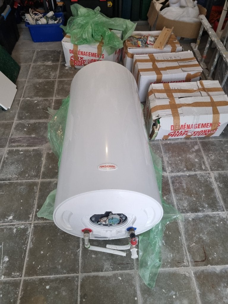 boiler électrique blanc FIMSEMAIL, Bricolage & Construction, Chauffe-eau & Boilers, Neuf, Moins de 3 ans, Boiler, Enlèvement
