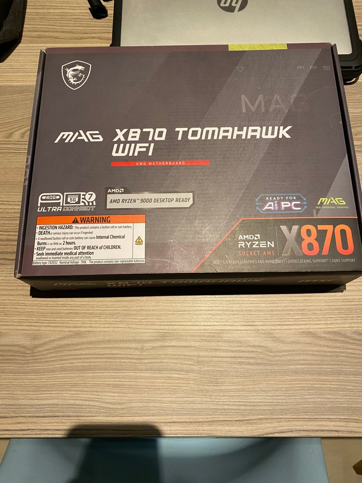 X870 Tomahawk wifi7 carte mere / moederbord, Informatique & Logiciels, Enlèvement ou Envoi, Comme neuf