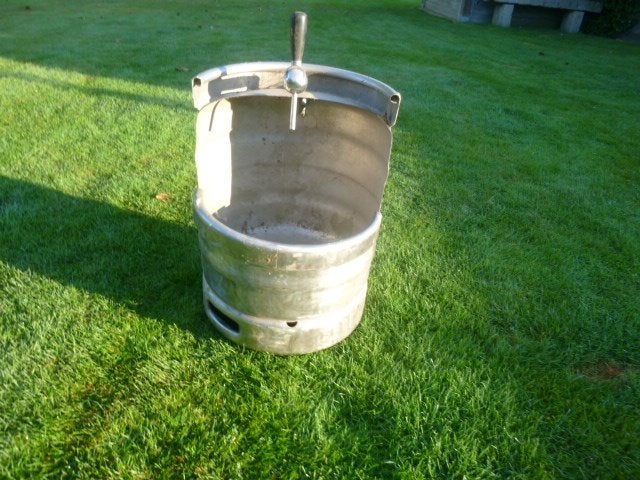 inox wasbak, Ophalen, Gebruikt, Inox