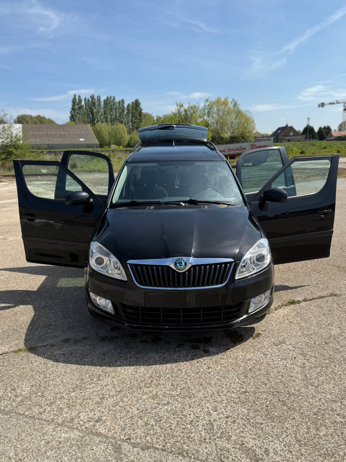 Skode Roomstar essence 1.4 2010 automatique +écran, Achat, Entreprise, Autre carrosserie, 5 portes