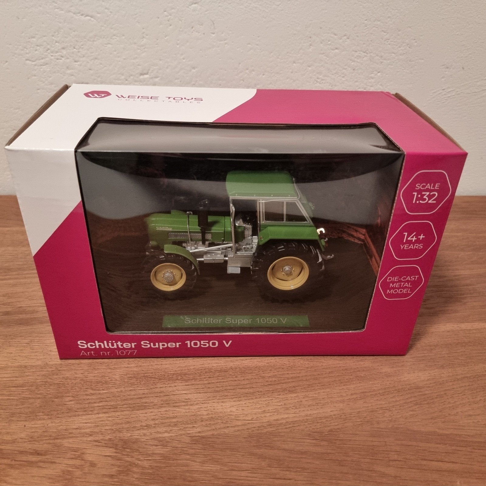 Jouets blancs Schlüter Super 1050 V, Enlèvement ou Envoi, Neuf, Tracteur et Agriculture, Autres marques