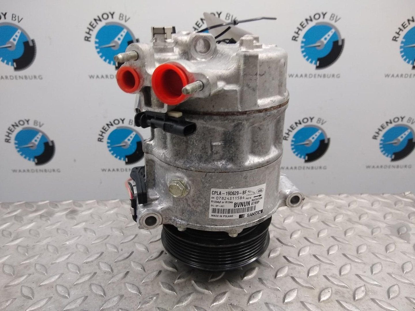 LANDROVER RANGE ROVER VELAR AIRCO COMPRESSOR / AIRCOPOMP 201, Enlèvement ou Envoi, Utilisé, ARN reconnu