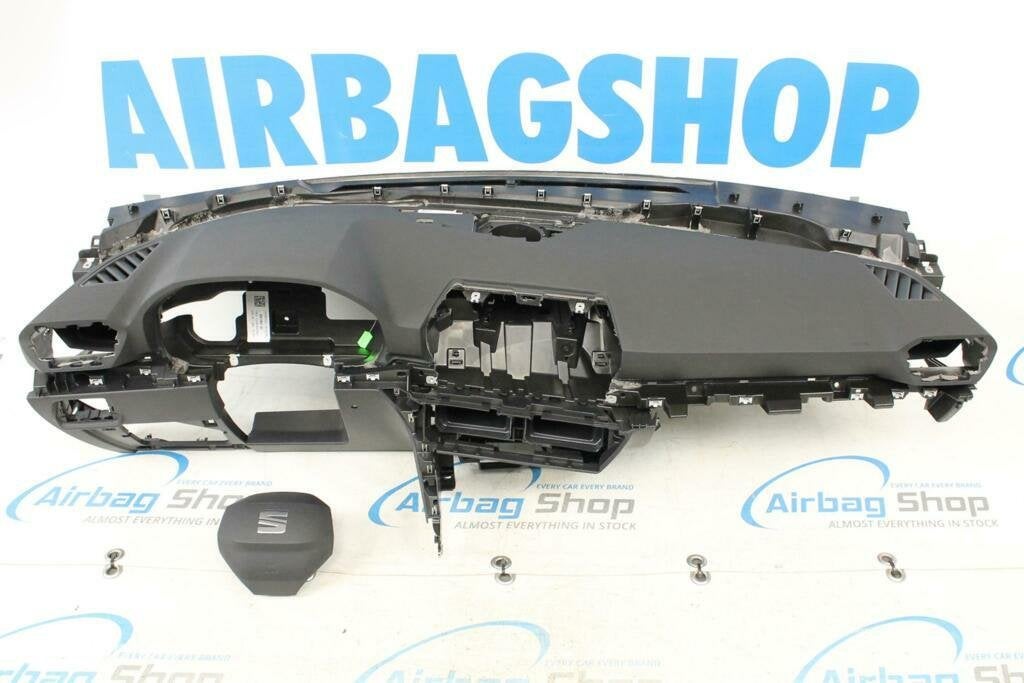 Airbag kit - Tableau de bord noir Seat Leon Mk4 (2020-....)