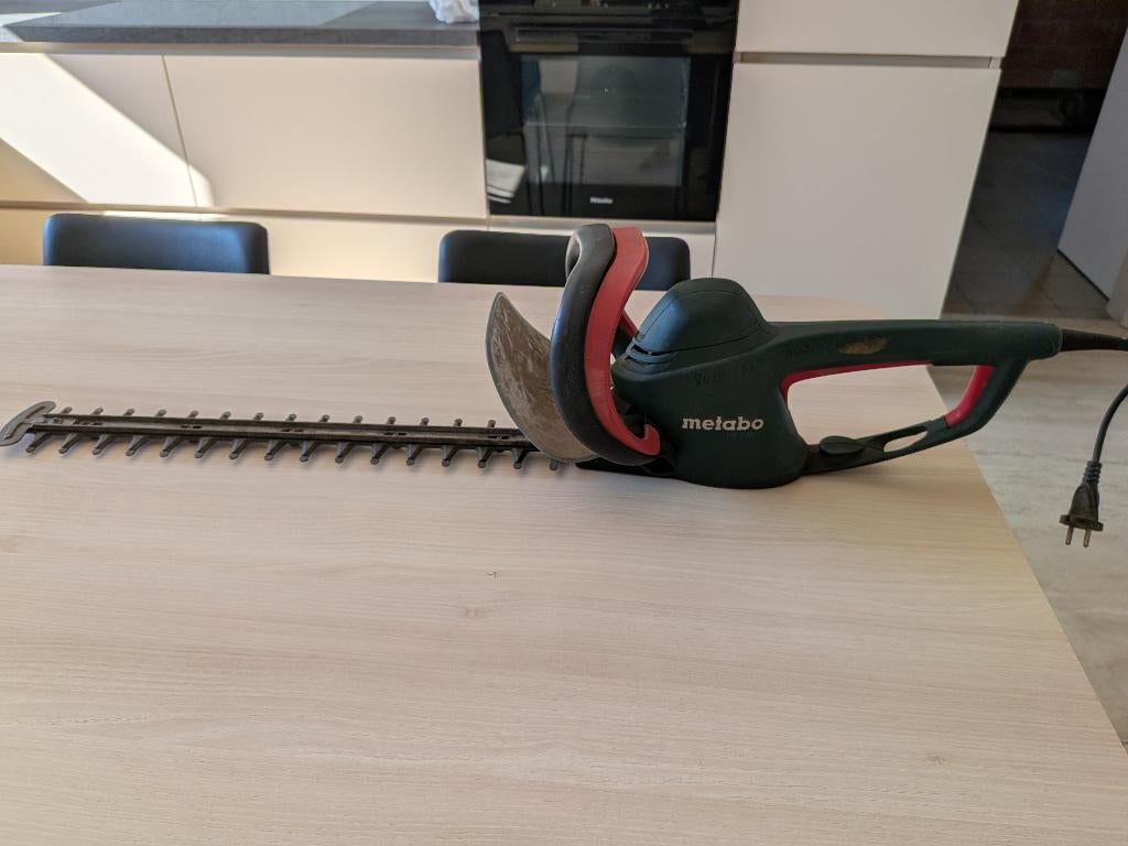 HEGGENSCHAAR ELEKTRISCH METABO 55 CM, Enlèvement, Utilisé, Électrique, Metabo