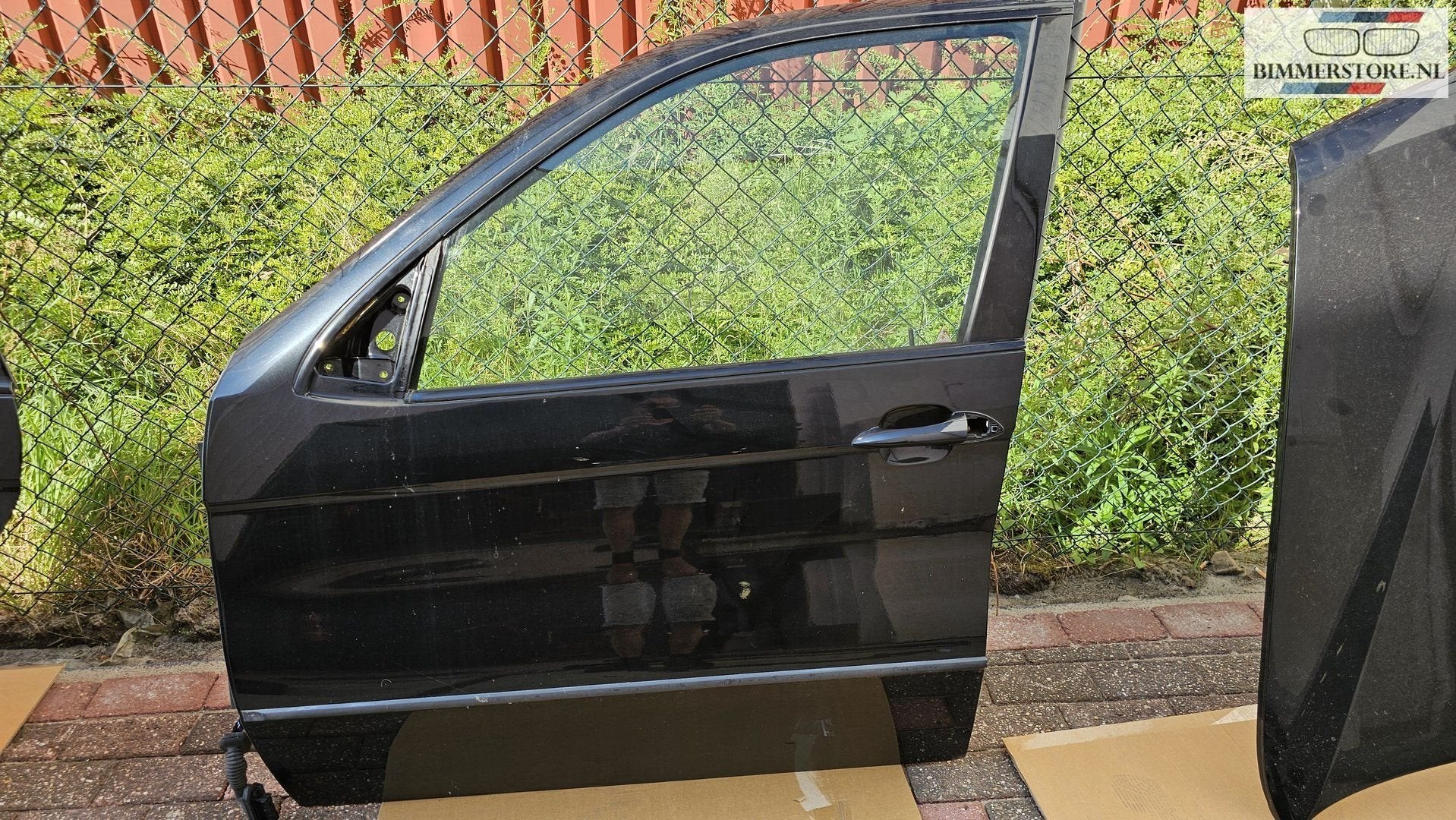 Deur portier links voorzijde BMW X5 serie E53 kleur 475 en 3, -, Origine de la pièce connue, Utilisé, Porte