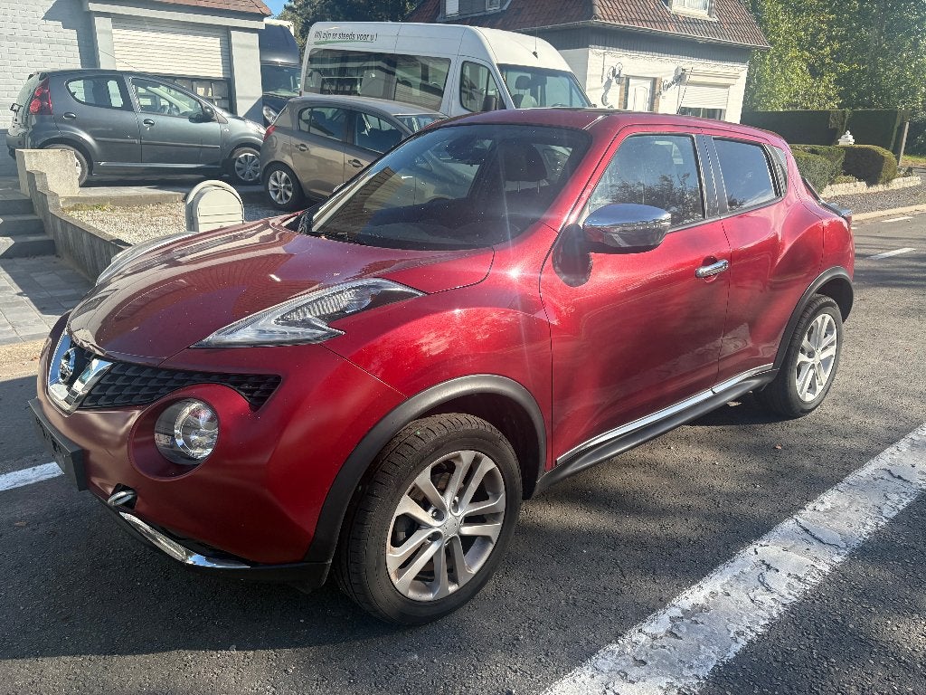 nissan juke 1200 c benzine BJ 2017, 4 cilinders, Zwart, 5 deurs, Particulier