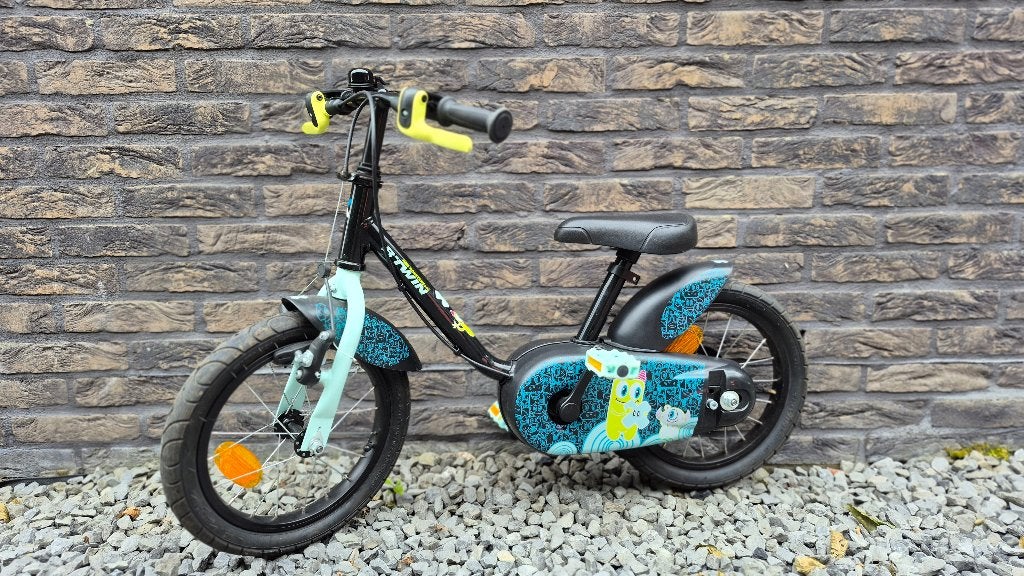 Kinderfiets jongen, Fietsen en Brommers, Ophalen, Gebruikt, 14 inch of minder