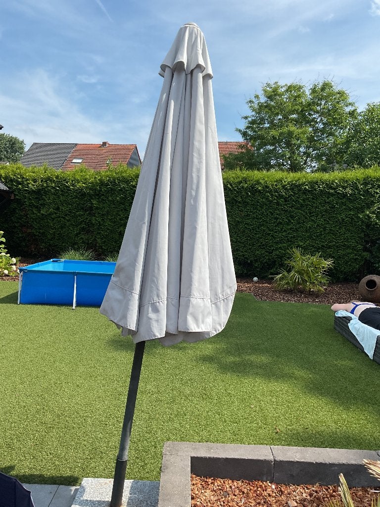 Parasol, Jardin & Terrasse, Parasols, Étanche, Enlèvement, Parasol sur pied, Utilisé
