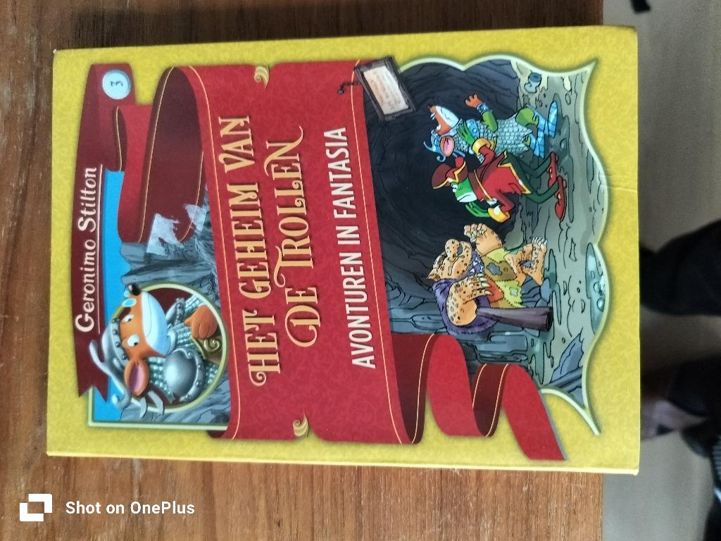 Het geheim van de trollen, Eén stripboek, Ophalen, Zo goed als nieuw, Geronimo Stilton