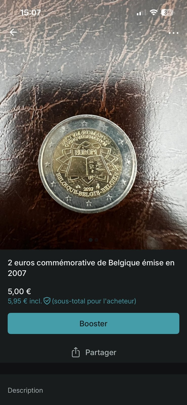 Pièce commémorative, Enlèvement ou Envoi