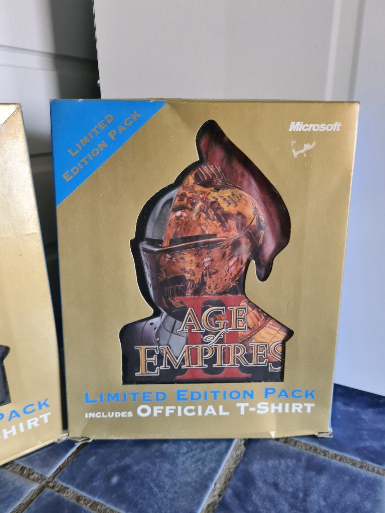 Age of Empires II-pakket in beperkte oplage, Ophalen, Microsoft, Nieuw, PC