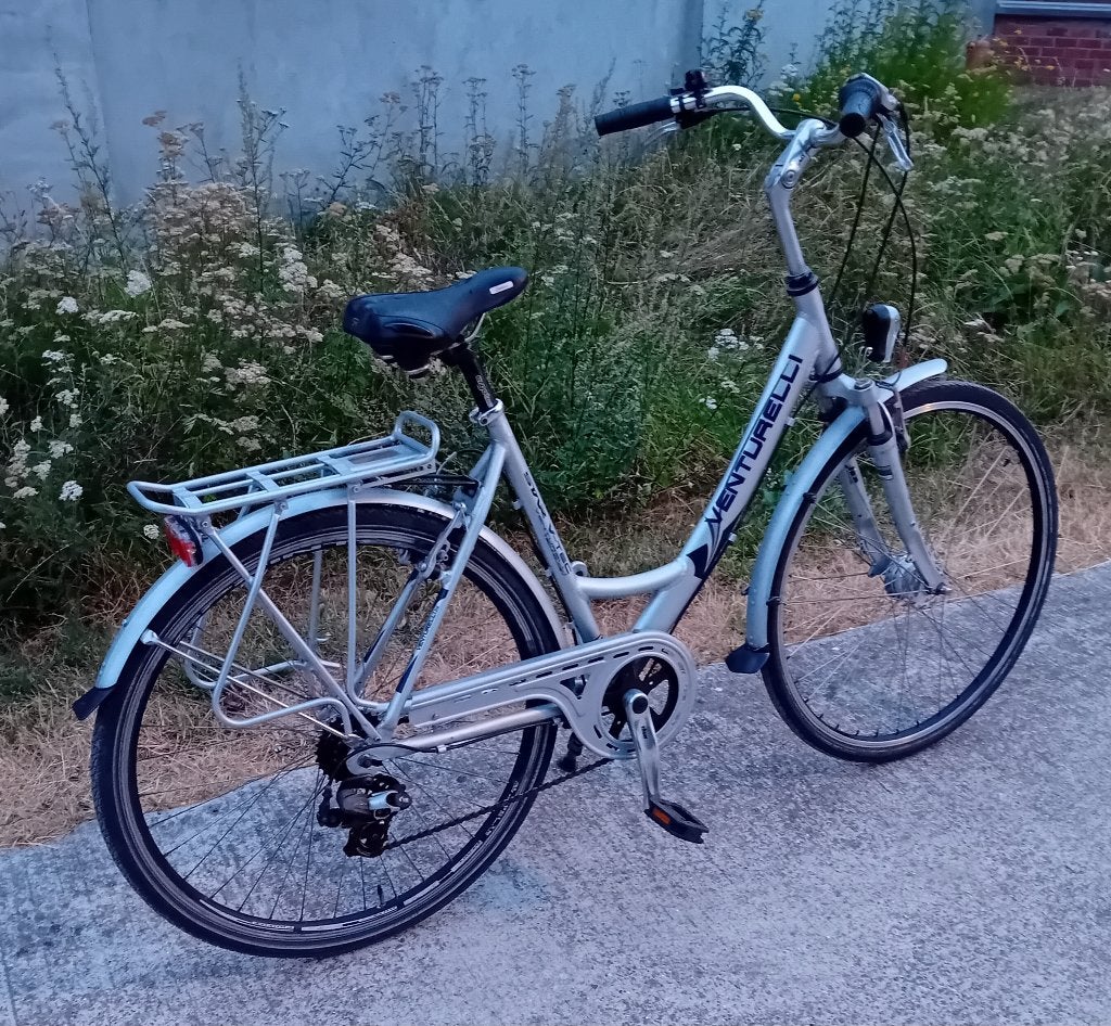 Damesfiets, Fietsen en Brommers, Fietsen | Dames | Damesfietsen, Velgrem, Versnellingen, Zo goed als nieuw, Ophalen