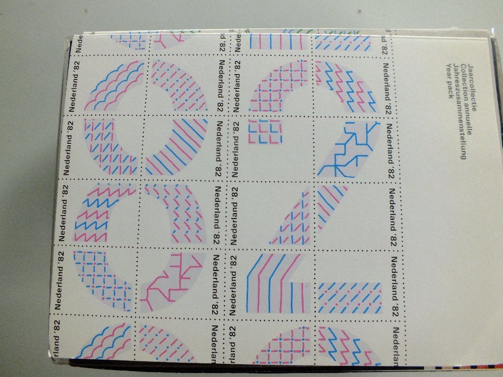 Timbres Pays-Bas collection annuelle 1982 MNH ** état neuf, Enlèvement ou Envoi, Non oblitéré