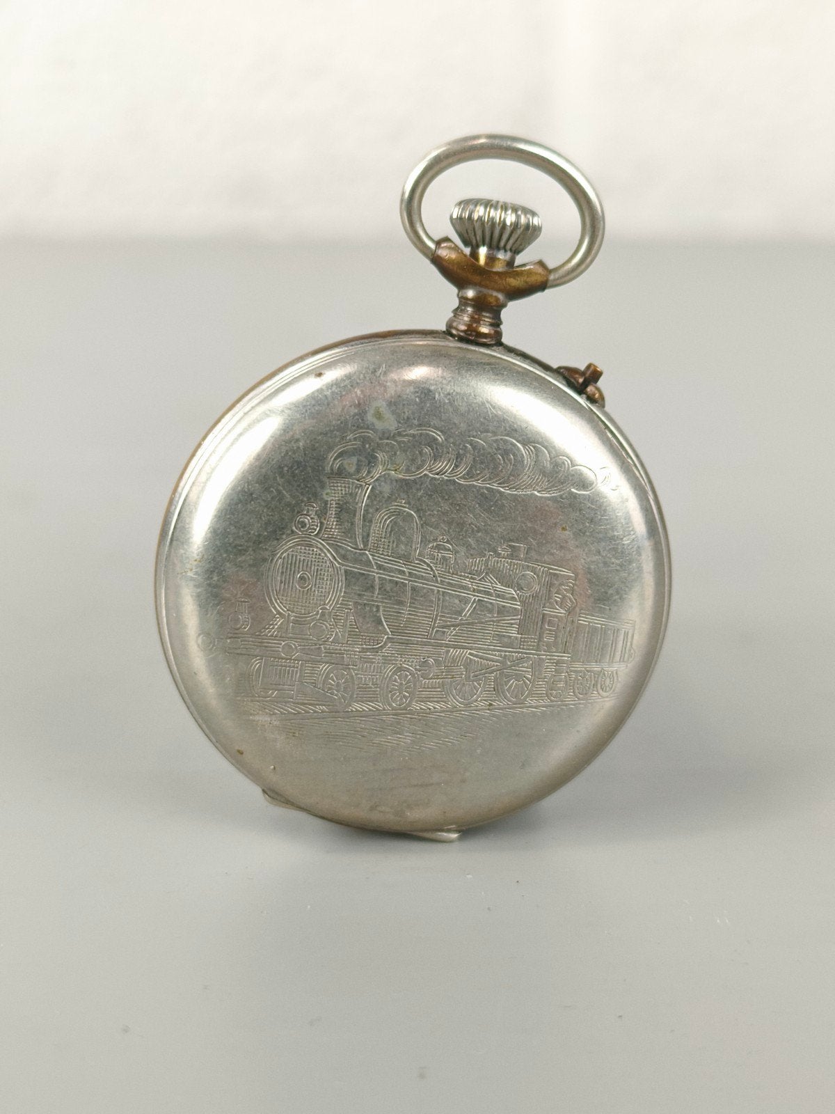 Roskopf zakhorloge spoorwegen, Trein, ., Ophalen of Verzenden, .