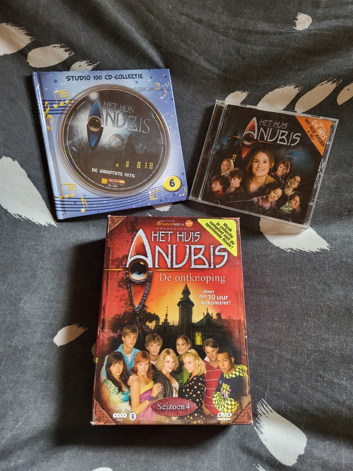 het huis anubis dvd seizoen 4 + 2 gratis  cd's, Cd's en Dvd's, Verzenden