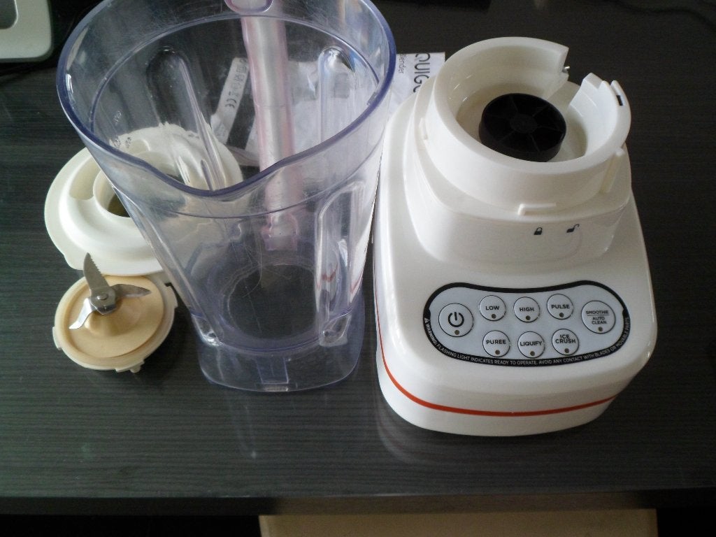 QUIGG Blender Model: 42856(A0), 1.5Liter 500Watt bijna nieuw, Ophalen of Verzenden, Zo goed als nieuw, Blender
