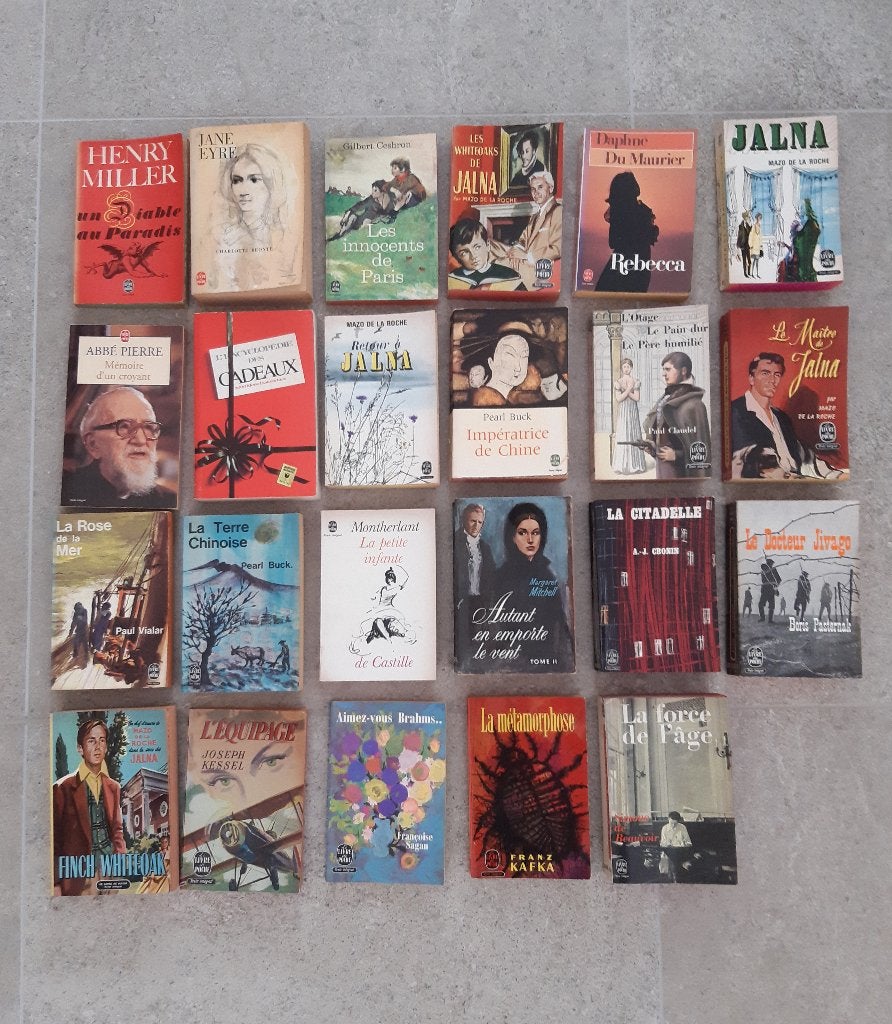 23 Franstalige romans (apart te koop): Brontë, de la Roche, Ophalen of Verzenden, Gelezen