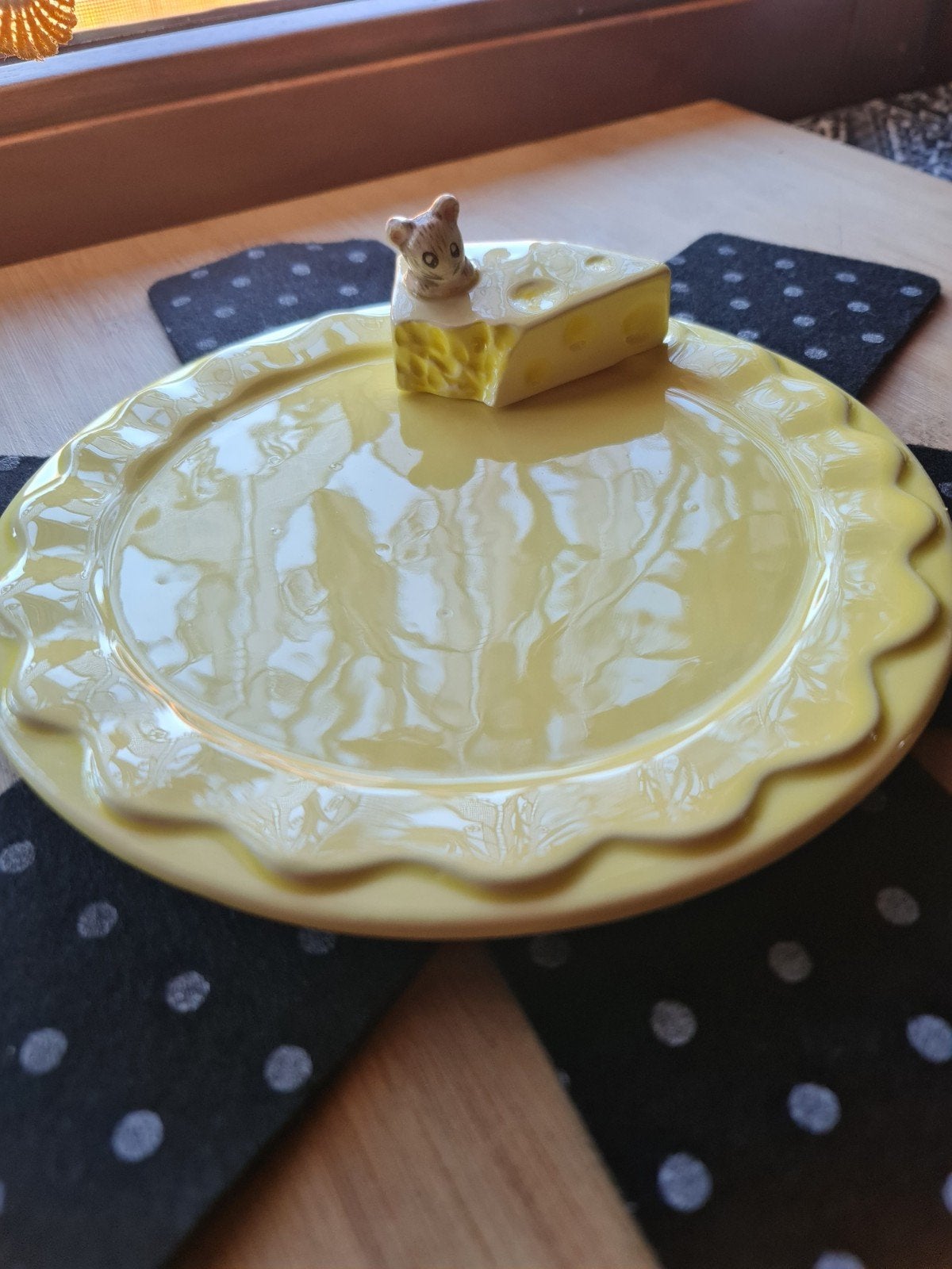 assiette a fromage original (6), Enlèvement