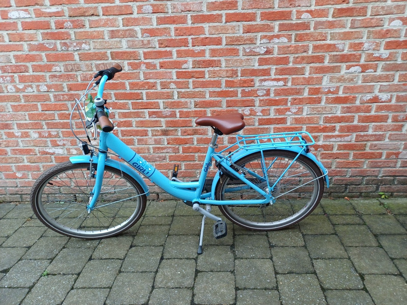 Meisjesfiets – perfecte staat, Ophalen, Zo goed als nieuw, 24 inch, Handrem