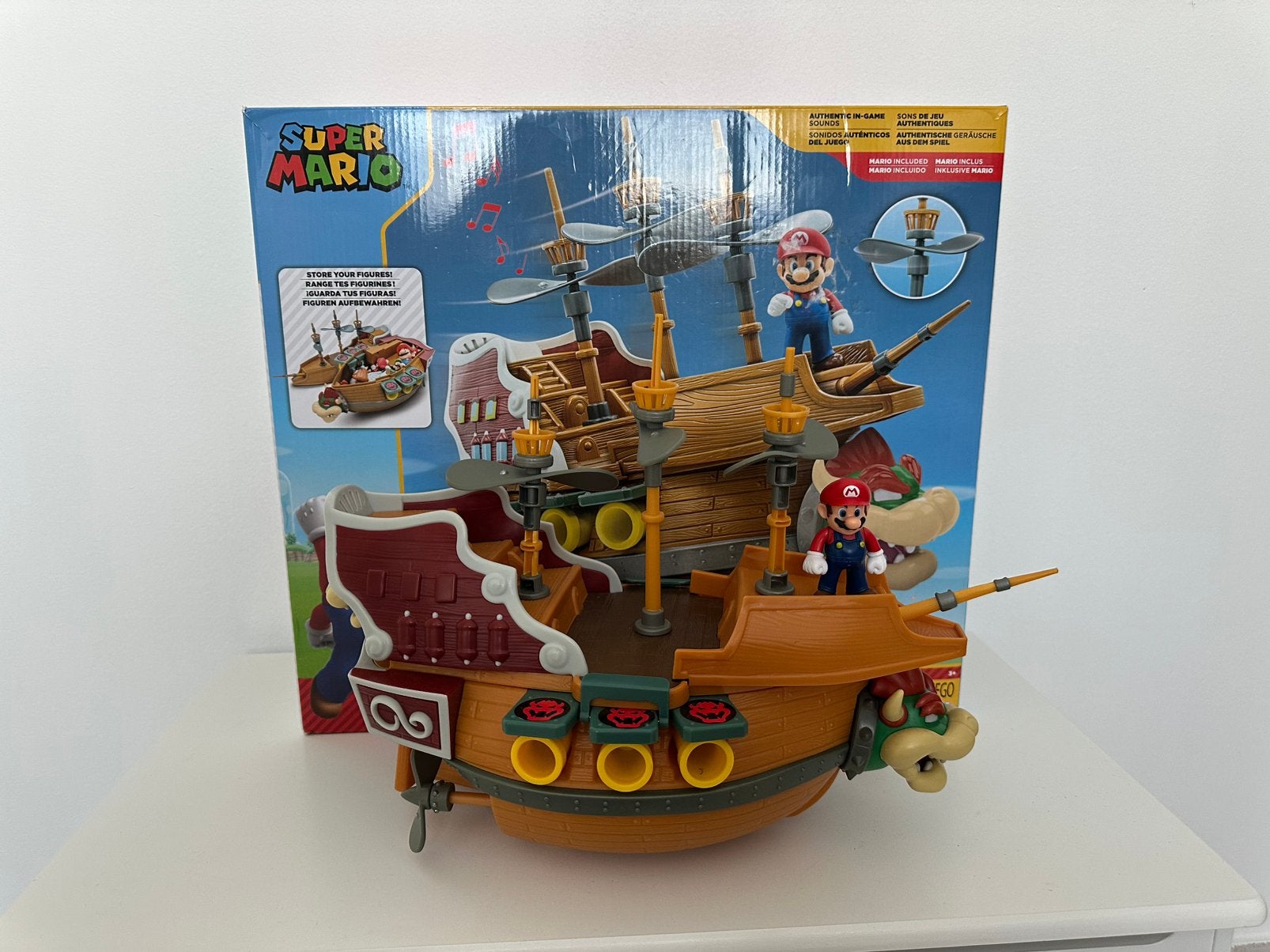 Bateau super mario, Enlèvement, Utilisé