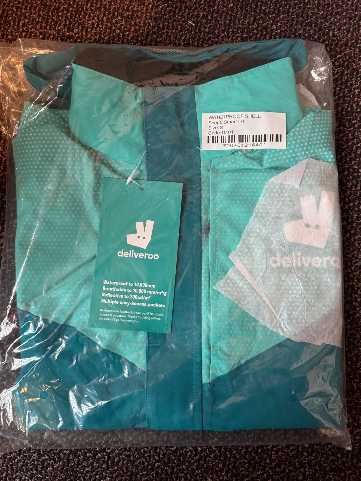Delivero bezorgerkit, Ophalen, Zo goed als nieuw