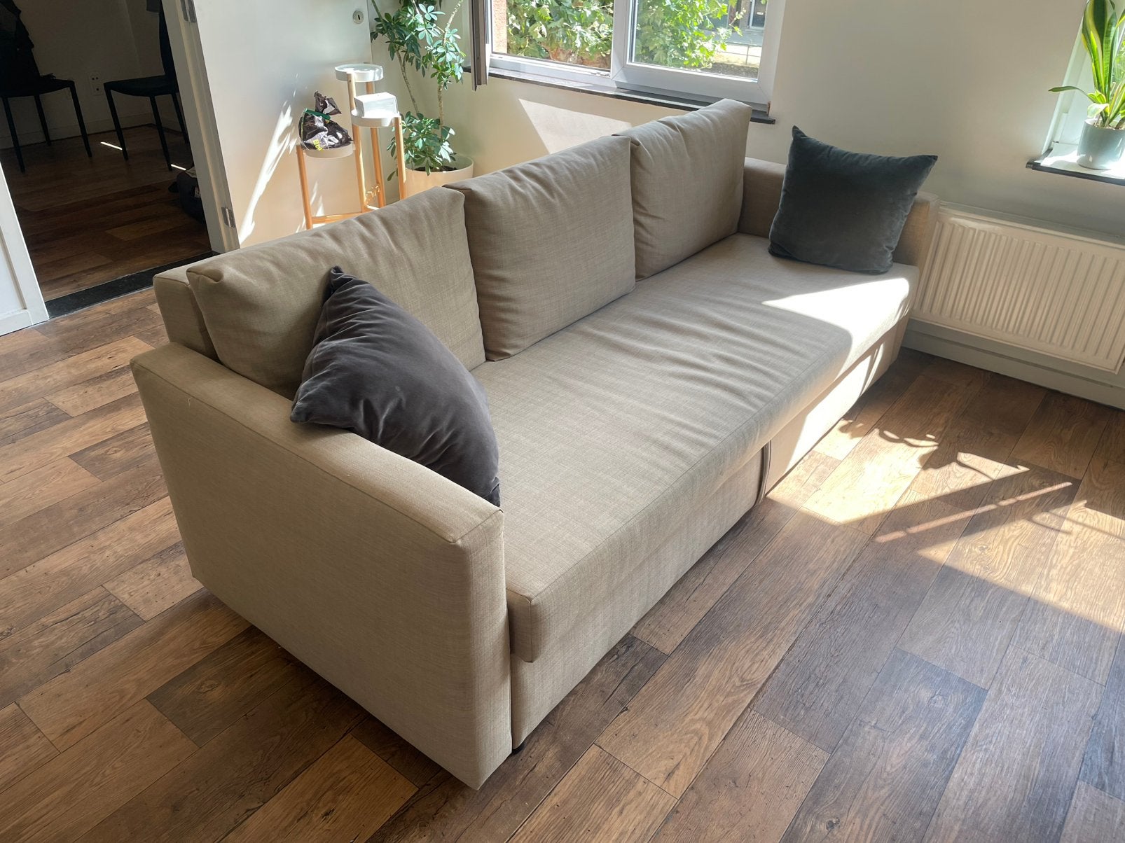 Canapé Ikea Friheten beige, Enlèvement, Comme neuf
