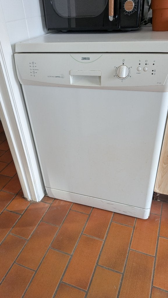 Lave-vaisselle Zanussi  ZDF221 - groupe Electrolux, Elektronische apparatuur, Ophalen, Gebruikt, Tussenbouw, Eco programma
