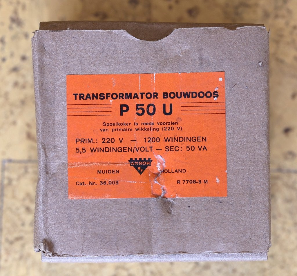 AMROH P 50 U kit transformator, Elektronische apparatuur, Ophalen of Verzenden, Nieuw