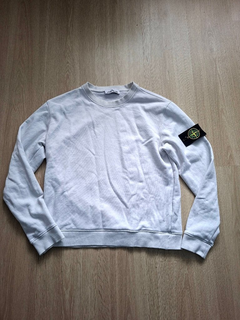Pull blanc Stone Island, Neuf, Enlèvement ou Envoi, Stone Island, Blanc