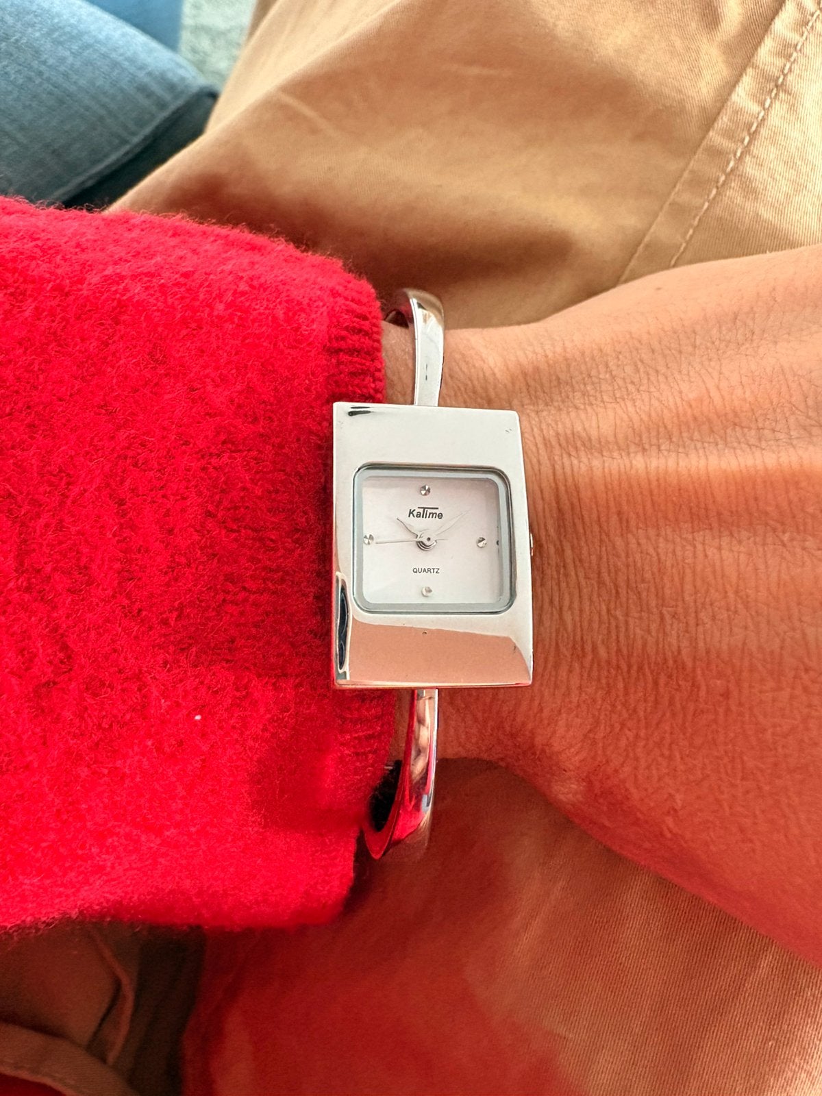 Montre Quartz Katime, Montre-bracelet, Autres marques, Enlèvement ou Envoi, Acier