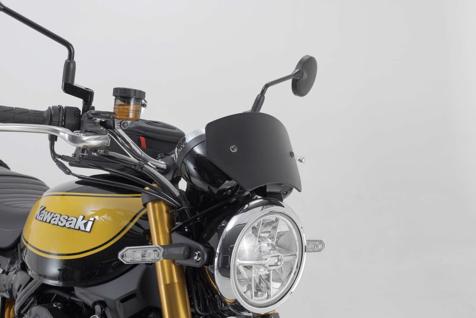 Flyscreen kawasaki z900rs zwart (sw motech), Motos, Enlèvement, Neuf