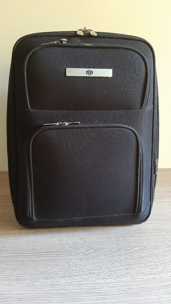 Valise cabine hybride extensible (50x40x28), Made in Germany, Bijoux, Sacs & Beauté, Enlèvement, Utilisé, Roulettes