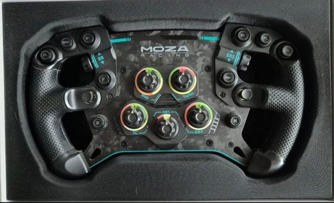 moza r5 +GSV2 stuur, Ophalen, Zo goed als nieuw, Moza Racing