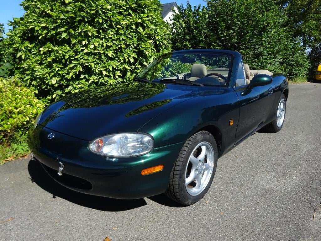 MAZDA MX-5, Achterwielaandrijving, Beige, 4 cilinders, Cabriolet