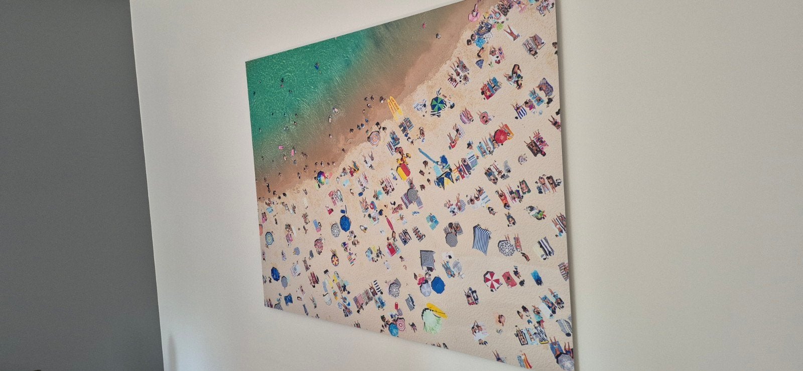 Kunstfotograaf op acryl 150x133cm, Antiek en Kunst, Ophalen