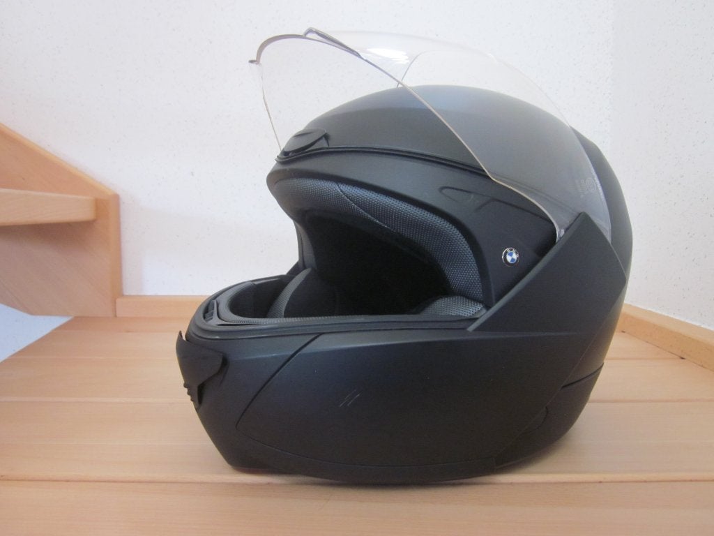 BMW Helm mat zwart - Nieuwstaat - Small, Motoren, Kleding | Motorhelmen, Overige merken, Systeemhelm, Kinderen, Ophalen of Verzenden
